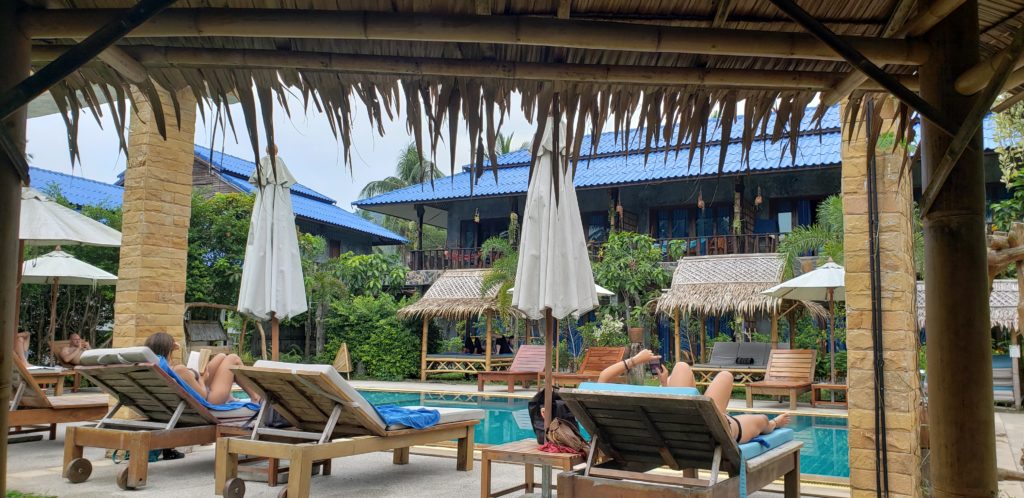 Swimming pool and hang out area, Wonderland Healing Center